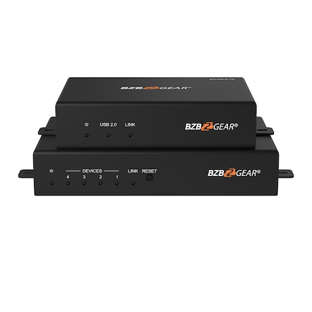 Bzbgear 4-Port USB3.1/2.0/1.1 SuperSpeed Fiber Extender up to 1000ft BG-EXUF
